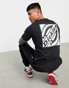 Черная футболка с принтом на спине Dickies FNB Box-Черный