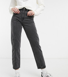 Прямые джинсы с декоративным швом выбеленного черного цвета Reclaimed Vintage Inspired 88-Голубой