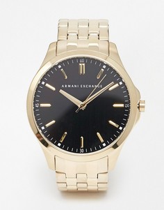 Часы из нержавеющей стали Armani Exchange AX2145-Золотой