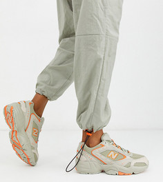 Серые кроссовки New Balance 452 эксклюзивно на ASOS-Серый
