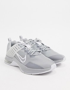 Серые кроссовки Nike Training Air Max Alpha-Серый