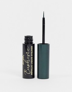 Жидкая подводка для глаз Barry M – Euphoric Metallic Liquid Eyeliner (Jaded)-Зеленый