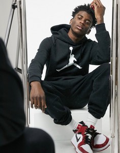 Худи из флиса с логотипом Air Jordan Jumpman-Черный