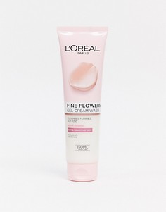 Очищающий крем LOreal Paris Fine Flowers Rose & Jasmine-Бесцветный Loreal