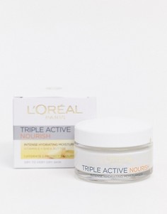 Увлажняющее средство LOreal Paris Triple Active Day 24H-Бесцветный Loreal