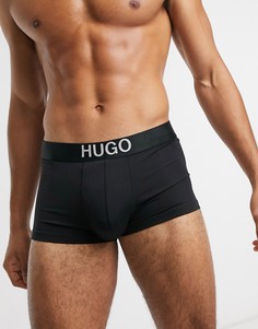 Черные боксеры-брифы HUGO Bodywear Reflect-Черный