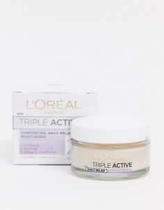 Увлажняющее дневное средство LOreal Paris Triple Active-Бесцветный Loreal