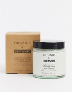 Очищающее отшелушивающее средство с огурцом 120 мл Organic & Botanic-Прозрачный