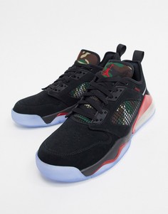 Низкие кроссовки черного цвета/с камуфляжным принтом Nike Jordan Mars 270-Черный цвет