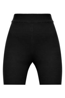 Черные трикотажные шорты Maison Bohemique