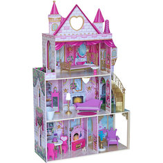 Домик для кукол KidKraft "Розовый замок"