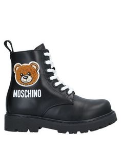 Полусапоги и высокие ботинки Moschino Teen