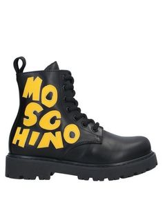 Полусапоги и высокие ботинки Moschino Teen