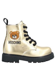 Полусапоги и высокие ботинки Moschino Teen