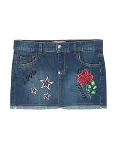 Джинсовая юбка Philipp Plein
