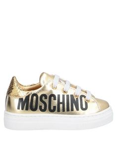 Низкие кеды и кроссовки Moschino Teen