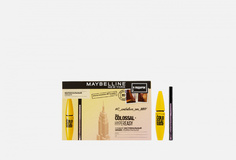 Подарочный набор: Тушь для ресниц + жидкий лайнер для глаз Maybelline New York