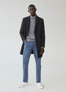 Полушерстяное пальто Tailored - Arizona Mango