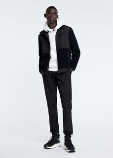 Брюки slim fit из технологичной ткани - Javier Mango