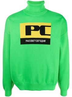 PACCBET джемпер в стиле колор-блок с высоким воротником