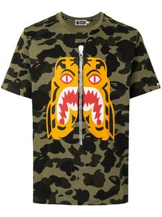 A BATHING APE® футболка с камуфляжным принтом