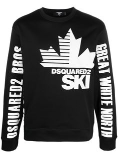 Dsquared2 толстовка Ski с логотипом