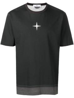 Stone Island футболка с круглым вырезом и логотипом