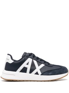 Armani Exchange кроссовки с логотипом