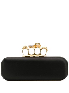 Alexander McQueen клатч с кольцом