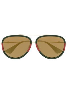 Gucci Eyewear солнцезащитные очки-авиаторы