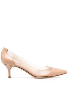 Gianvito Rossi туфли-лодочки Plexi 55