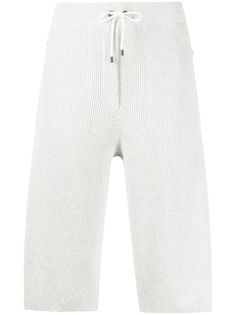 Brunello Cucinelli шорты в рубчик
