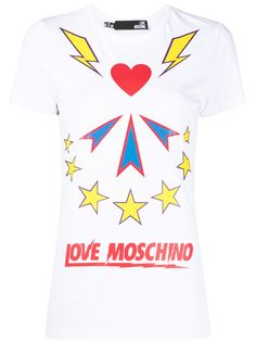 Love Moschino футболка с логотипом