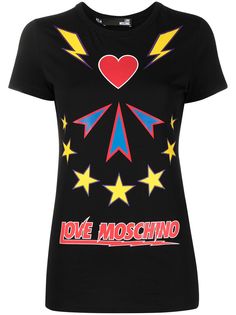 Love Moschino футболка с логотипом