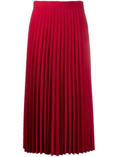 Blumarine плиссированная юбка миди
