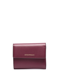 Emporio Armani кошелек с гравированным логотипом