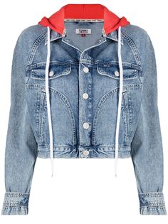 Tommy Jeans укороченная джинсовая куртка