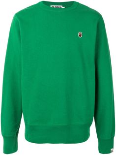 A BATHING APE® толстовка с нашивкой