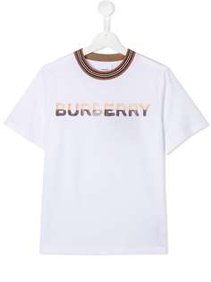 Burberry Kids футболка Confectionery с логотипом