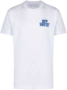 Off-White футболка с логотипом