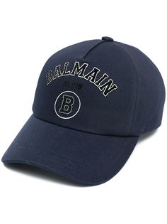 Balmain бейсболка с вышитым логотипом