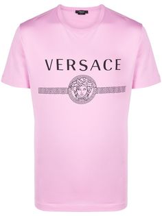 Versace футболка с логотипом Medusa