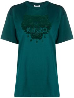 Kenzo футболка оверсайз Tiger