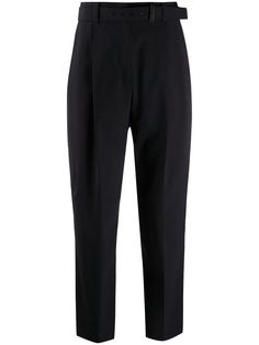 Brunello Cucinelli укороченные брюки строгого кроя