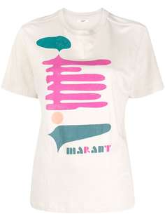 Isabel Marant Étoile футболка с короткими рукавами и логотипом