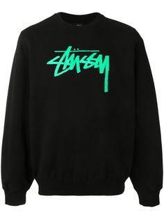 Stussy толстовка с логотипом
