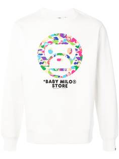 *BABY MILO® STORE BY *A BATHING APE® толстовка с логотипом
