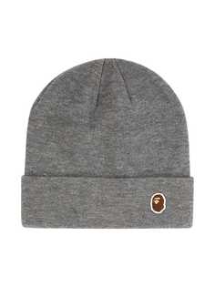 A BATHING APE® кепка APE Head One Point Knit