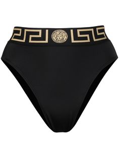 Versace плавки бикини с завышенной талией