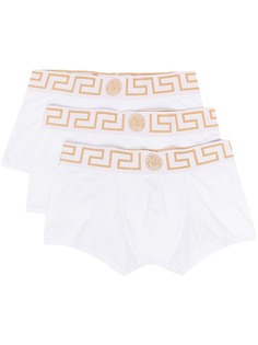 Versace боксеры с узором Greca на поясе